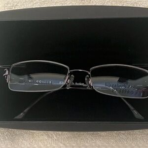 Elizabeth Arden Sleek Lavender Semi-Rimless Petite Frame